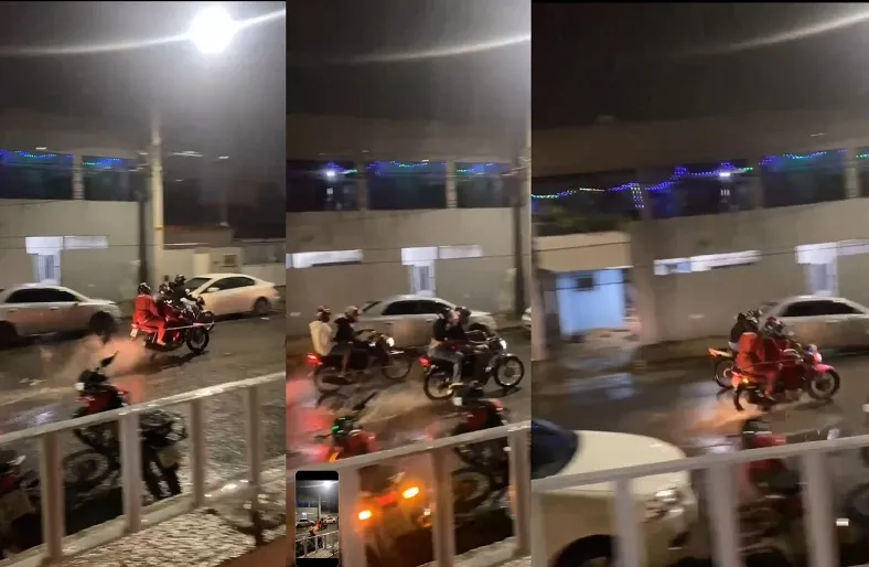 Motos barulhentas na noite de natal em Linhares: “Minha neném tremia de medo”