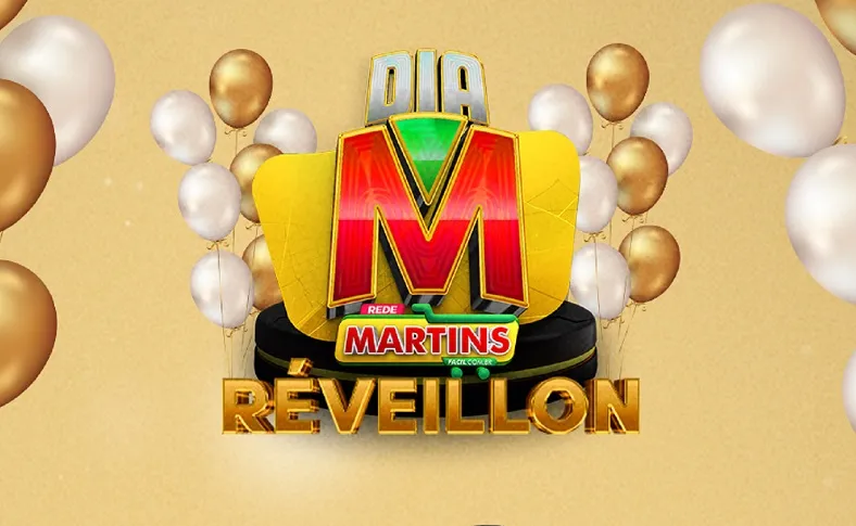 Mega Dia M de Réveillon no Martinsfácil: Lista imbatível! E atenção para o expediente especial
