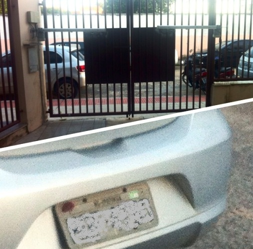 Problema: carro veta saída de garagem e internauta aciona o Eu Vi
