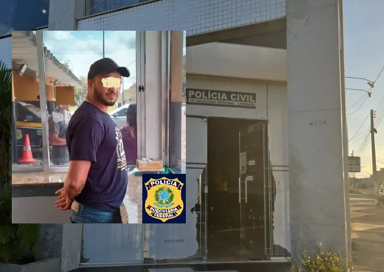 Caminhoneiro procurado pela polícia de Linhares é preso pela PRF no RJ