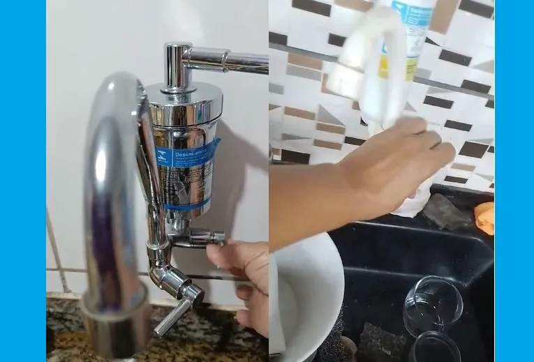 Bebedouro sem água em Linhares. “De novo”, reclama leitora