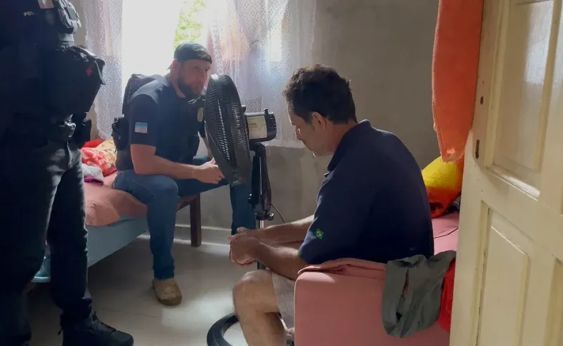 Paraguaio condenado por estupro é preso pela equipe do delegado Leandro Sperandio