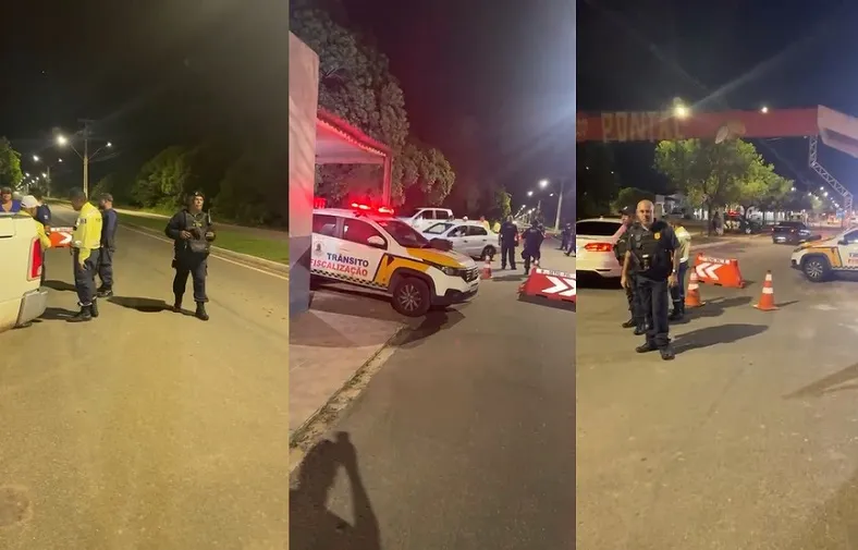Fiscalização: Quase 600 motoristas abordados no fim de semana no Pontal, Linhares. 1 acabou na delegacia