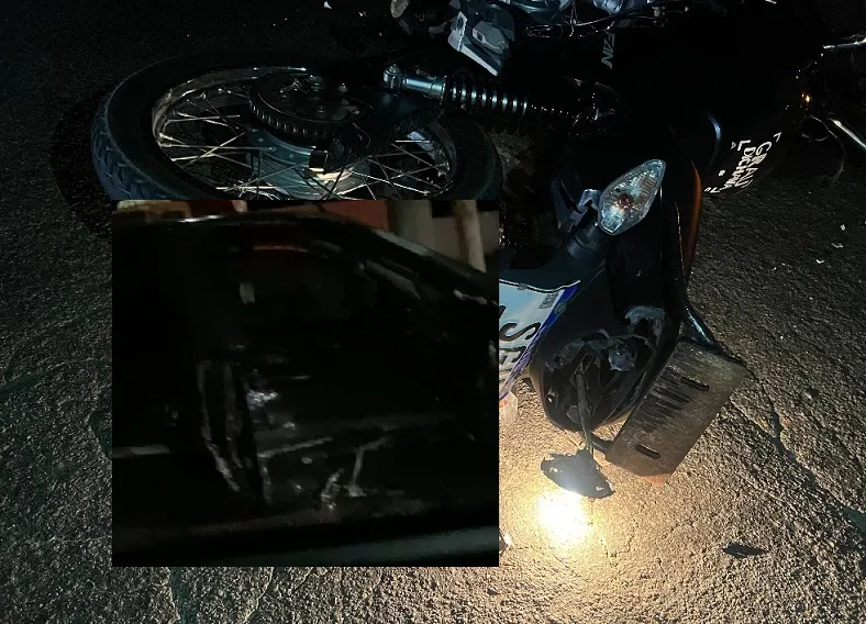 BR-101: Motociclista sai gravemente ferido de acidente em Linhares