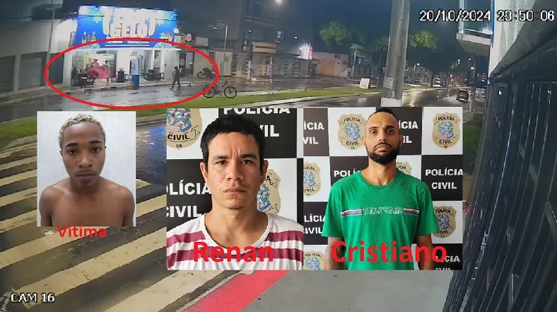 Adolescente corre, mas é alcançado e morto por Renan e Cristiano. PC elucidou tudo
