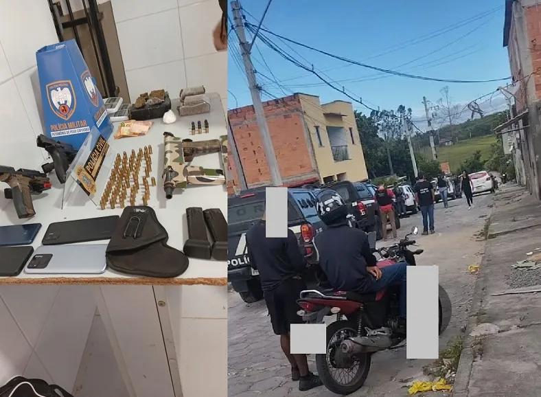 Apreensão, detenção e recaptura de fujão em Linhares. Ação da PM e da PC