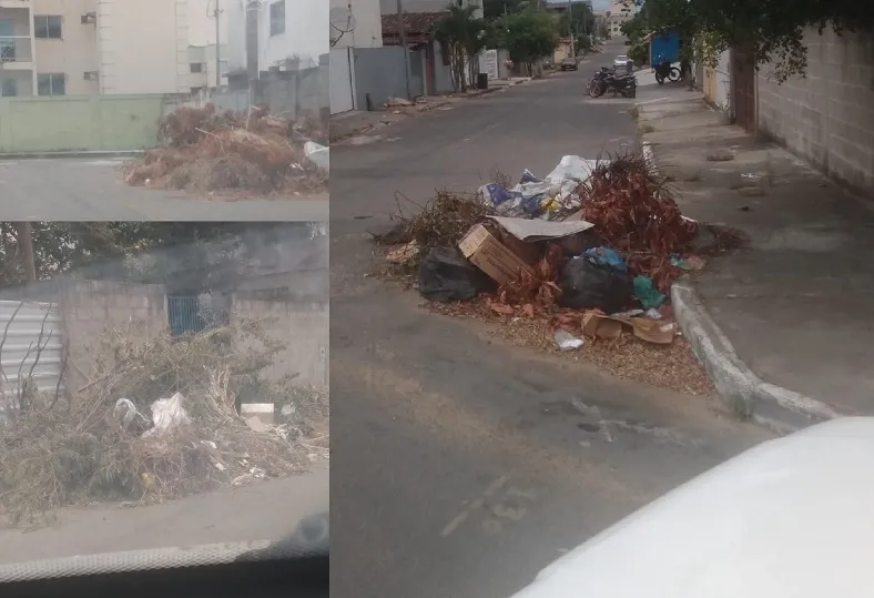Entulhos: “Metade do bairro tá cheia”, diz morador do Planalto, Linhares