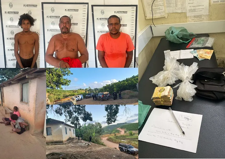 PC e k-9 fecham o cerco em Rio Bananal: Homicídio elucidado, apreensões e prisões