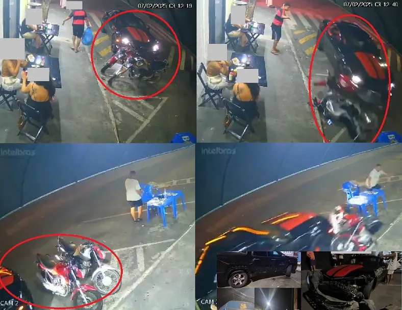 Camaro estava parado por um bom tempo sobre quebra-molas antes de causar “estrago” no Três Barras, Linhares