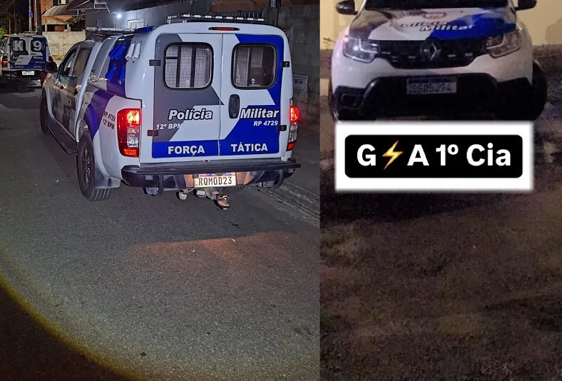 G.A.  e K-9 invadem mata no Jocafe 1. Traficantes saem em desespero