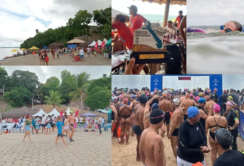 Lugar lindo: A travessia da lagoa Juparanã na beleza do Clube do Linhares