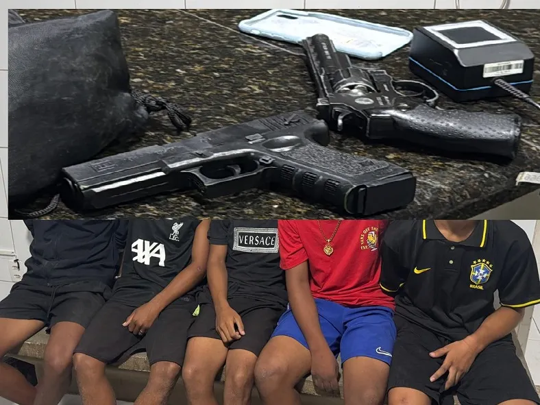 Menino de 13 anos e mais quatro menores apreendidos após roubos em série em Linhares