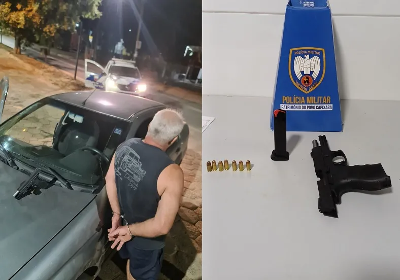 Siena e Polo em alta velocidade, tiros e detenção em Rio Bananal
