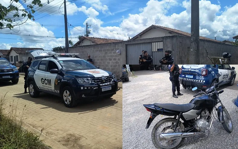 Prisão no Residencial Rio Doce: condutor de moto roubada estava com mandado em aberto
