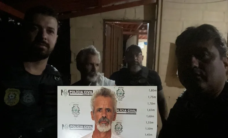 Recapturado também já fugiu da PRL, em Linhares, durante saidinha