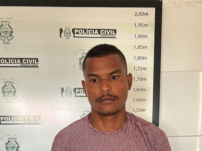 Prisão no interior de Linhares, por força de mandado e pela Polícia Civil