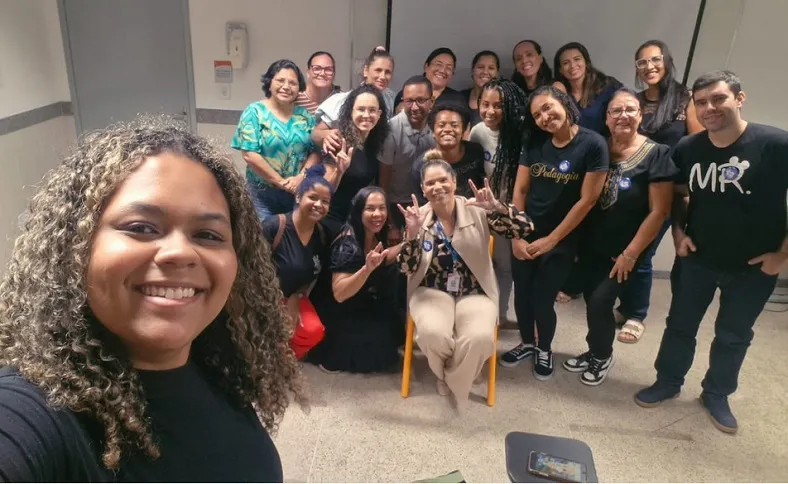 Turma comemora início de Curso Técnico de Tradução e Interpretação de Libras em Linhares