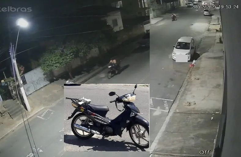 Moto furtada no Interlagos, Linhares. “Preciso muito dela pra trabalhar”