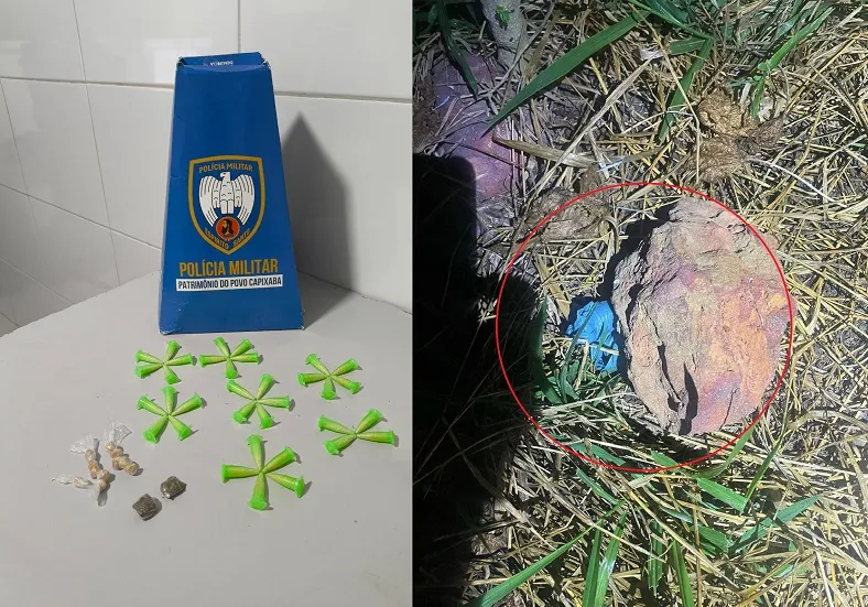 Santa Cruz: Droga debaixo da pedra e correria de traficantes em Linhares