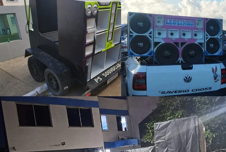 Mais 2 “paredões” de som apreendidos no Pontal do Ipiranga, Linhares