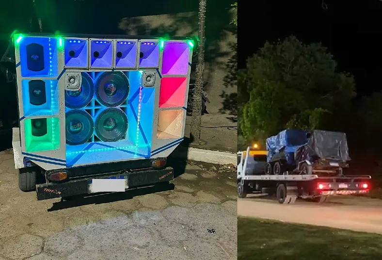 4º “paredão” de som apreendido no Pontal do Ipiranga, Linhares