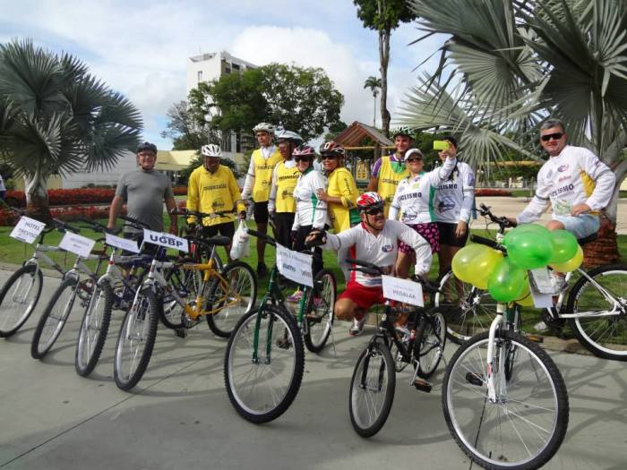 Passeio ciclístico no feriado municipal: saiba quem ganhou as sete bicicletas