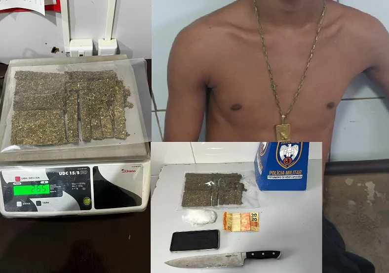 G.A. interrompe preparo de droga para a venda no Interlagos, Linhares