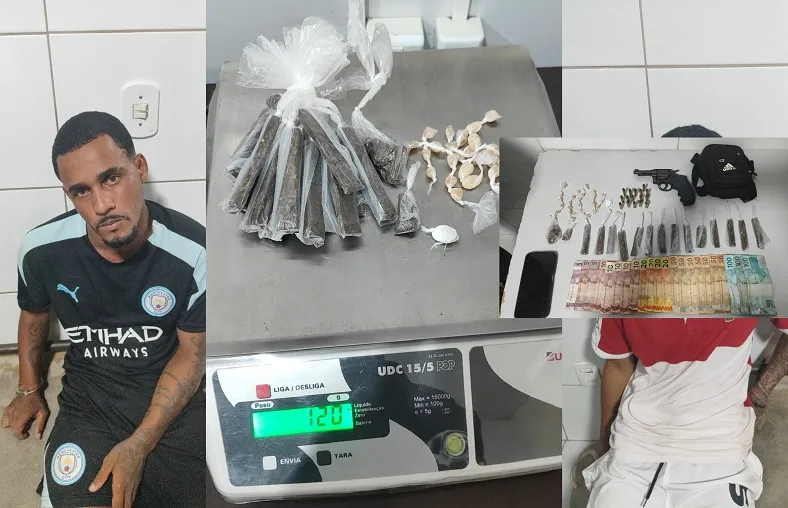 Beco dos Primos: Apreensão de drogas, arma e detenção após correria desesperada