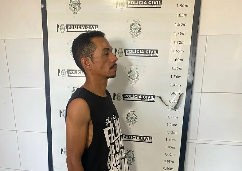 Preso em Linhares procurado pela Justiça de Viana. Ele estava com a companheira