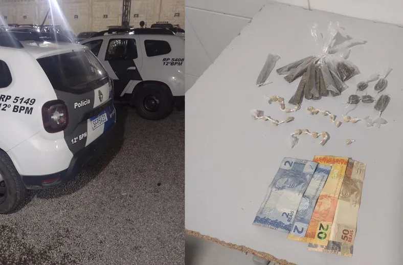 Beco dos Primos, de novo: Droga e menor apreendidos em Linhares
