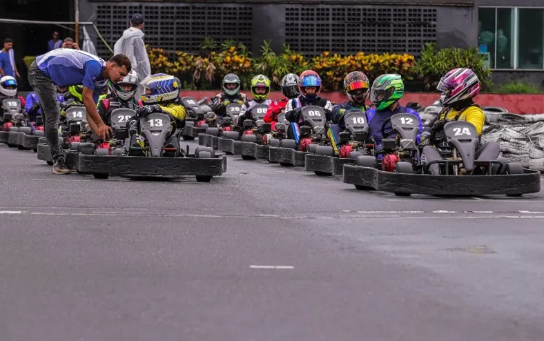68 pilotos nas oito etapas do Capixaba de Kart Rental 2025