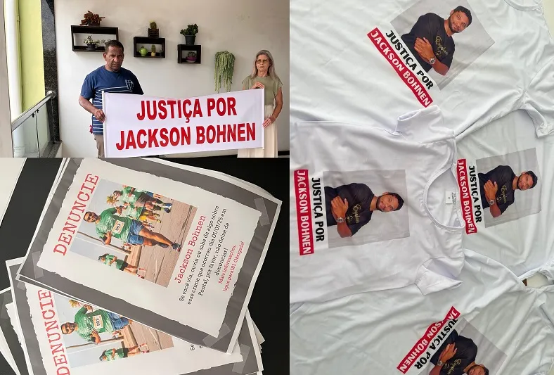 Familiares pedem justiça por Jackson Bohnen em Linhares