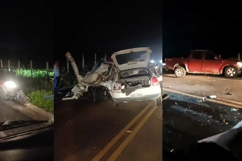 Acidente fatal e também com feridos perto da Lagoa Nova, Linhares