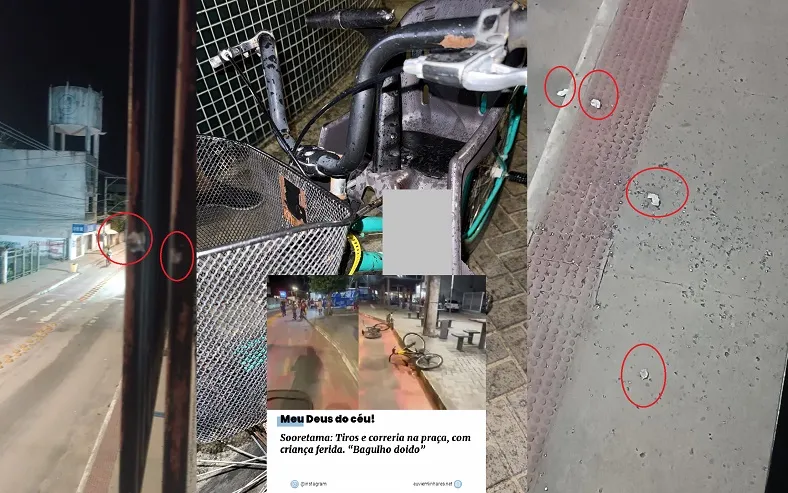 Bastidores do medo após criança baleada em momento de lazer em Sooretama