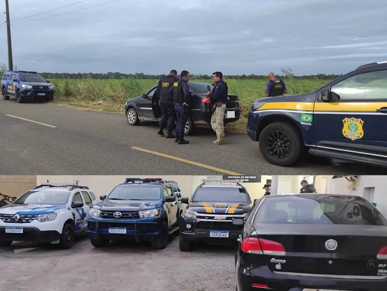 Família rendida por assaltantes em Linhares, mas bandidos se deram mal