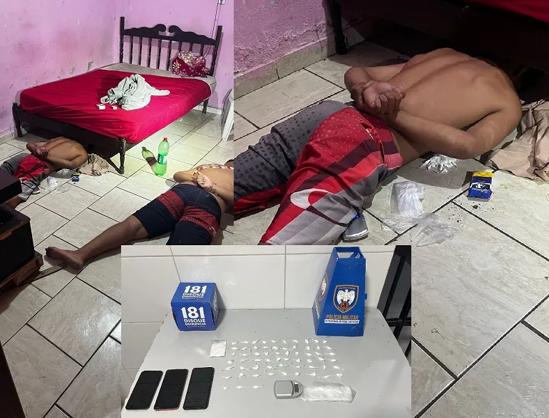 Pontal: Gaspar escapa (de novo), mas PM frustra o tráfico. 3 suspeitos detidos em Linhares