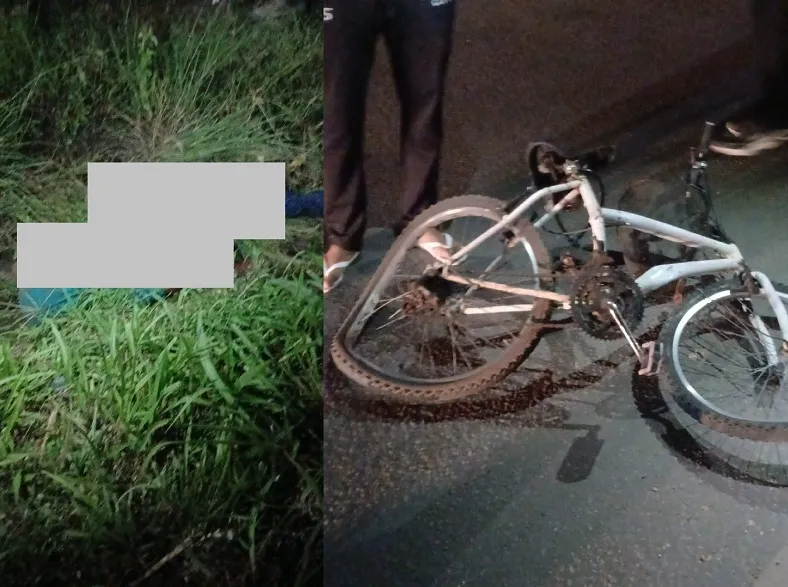 Ciclista morre em acidente na BR-101, em Linhares
