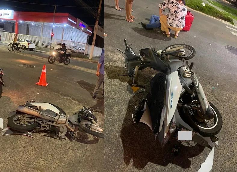 Entregadora de açaí vai passar por cirurgia após acidente em Linhares. Motorista fugiu
