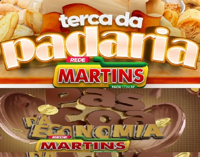 Olha a Terça da Padaria e suas gostosuras no Martinsfácil