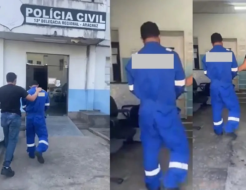Ex-agente penitenciário é preso no atual local de trabalho, em Aracruz