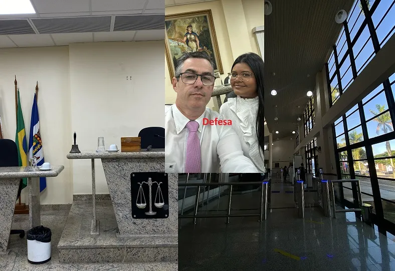 Homem mata a esposa a tiros em Linhares, e sai pela porta da frente do fórum após júri popular