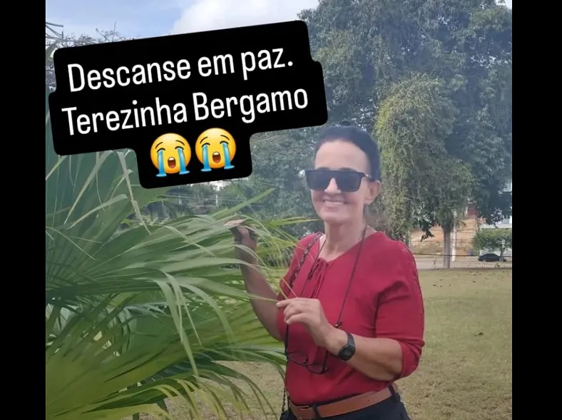 Rio Bananal de luto: Morre Terezinha Bergamo