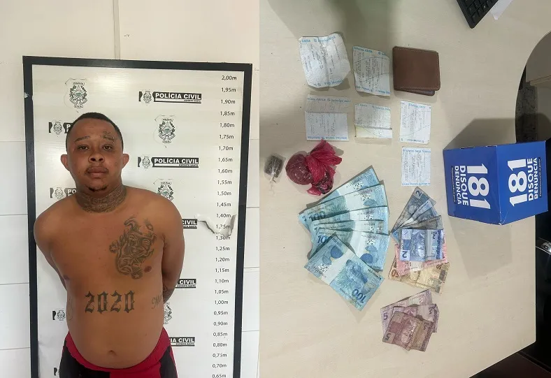 Mandado: TZ/TÊ preso pela PC em Rio Bananal