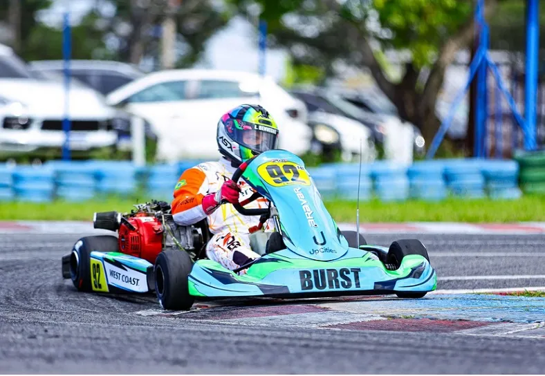 Piloto avalia estreia no kart profissional e projeta 3ª etapa do CCK 2025