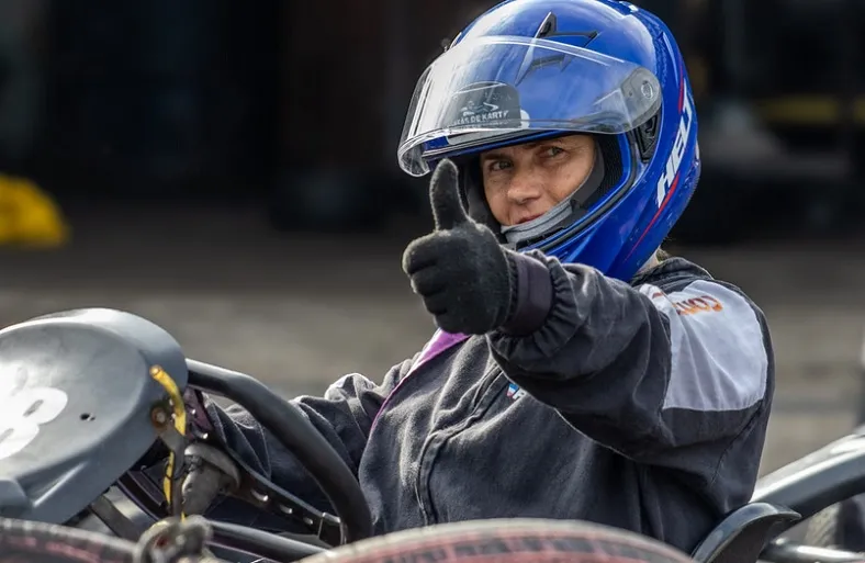 Vanda, a ruralista pomerana capixaba que faz a diferença na pista de kart