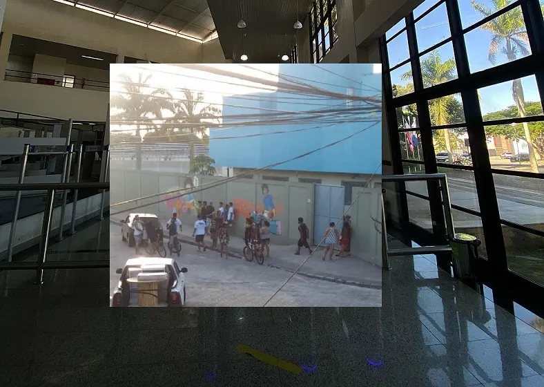 Baleado por rivais no Aviso, e na frente da escola: Tem cadeião