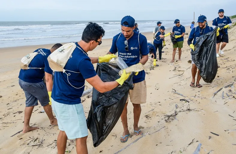 8 mil quilos de lixo recolhidos no Parque Estadual de Itaúnas