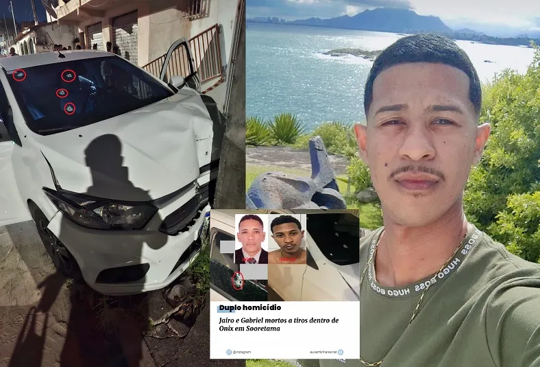 Gabriel era motorista de aplicativo, Jairo estava com mandado em aberto. Detalhes do duplo homicídio em Sooretama