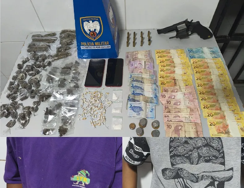 Arma e drogas, incluindo “gorila roxo“, apreendidas em Sooretama