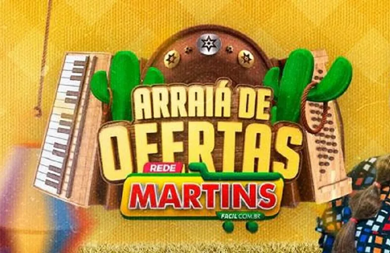Arraiá de ofertas: Lista no Martinsfácil para as compras de fim de semana. Economia garantida